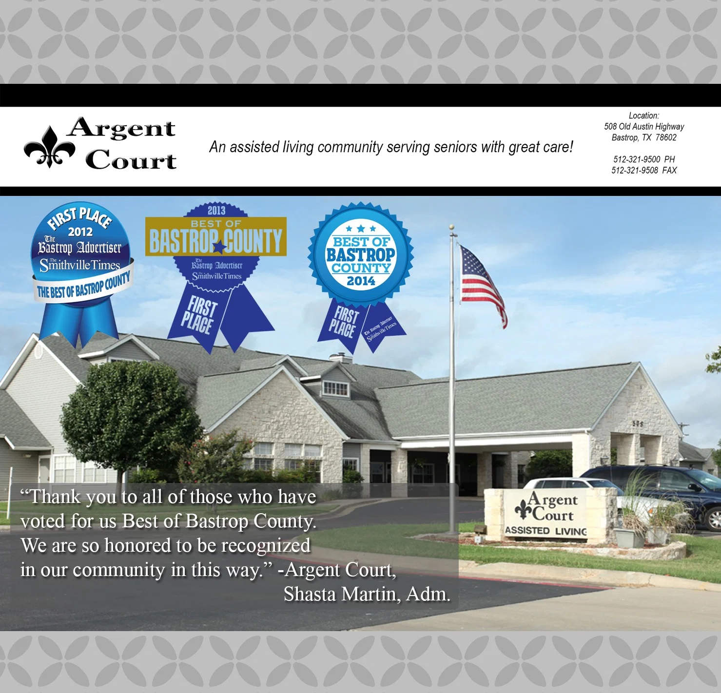 ARGENT COURT BASTROP