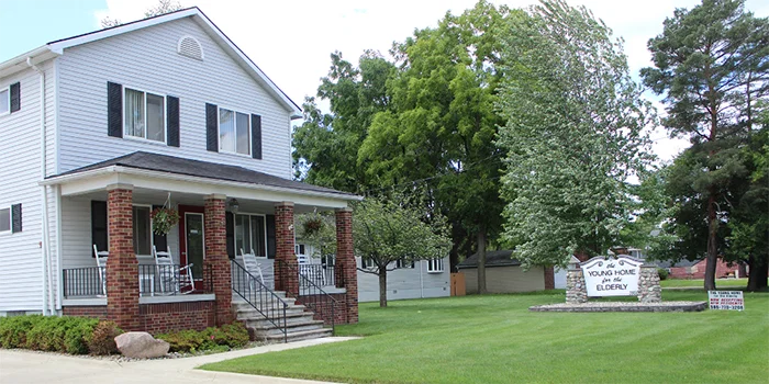 THE YOUNG HOME FOR THE ELDERLY