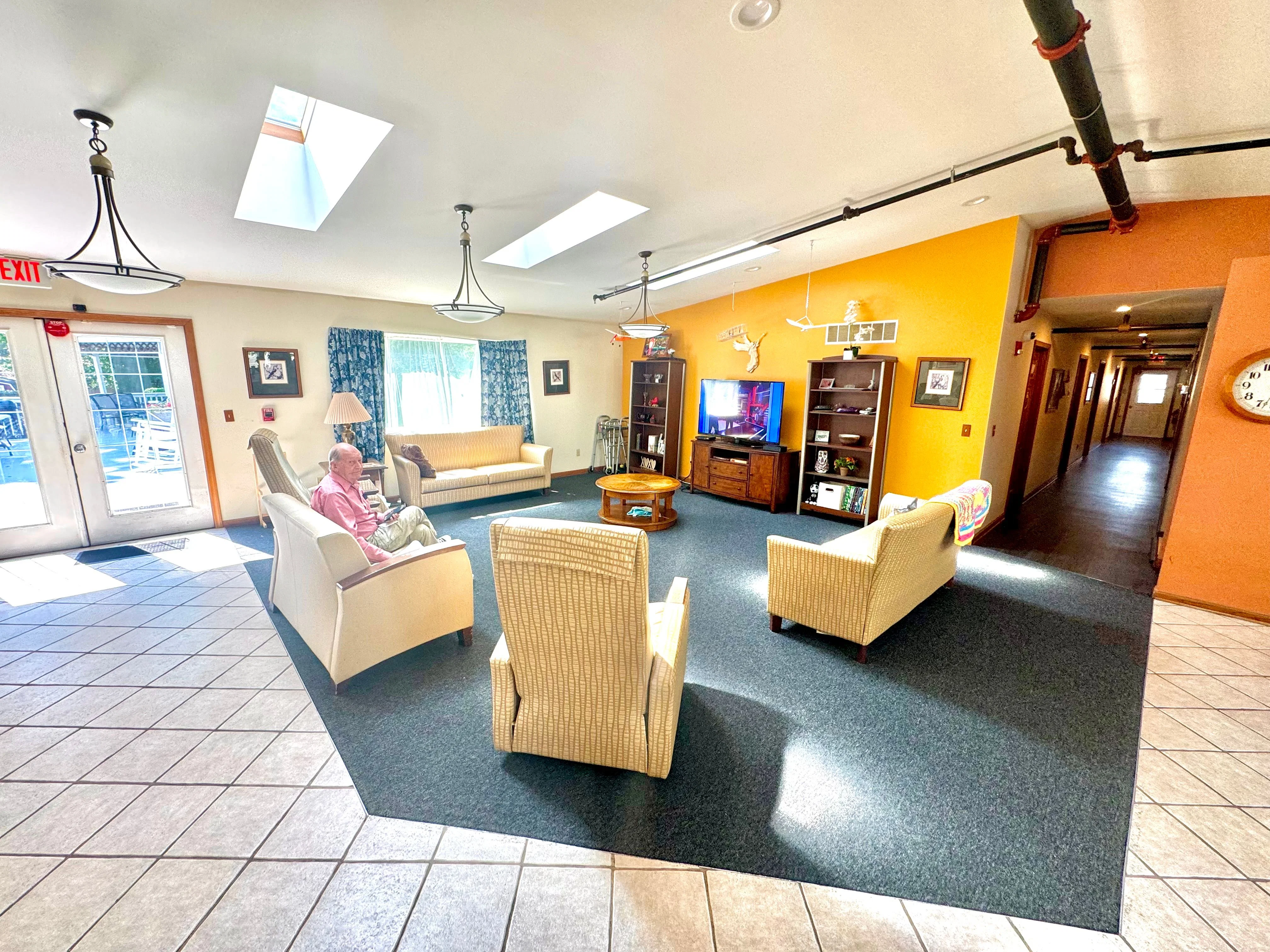 THE YOUNG HOME FOR THE ELDERLY