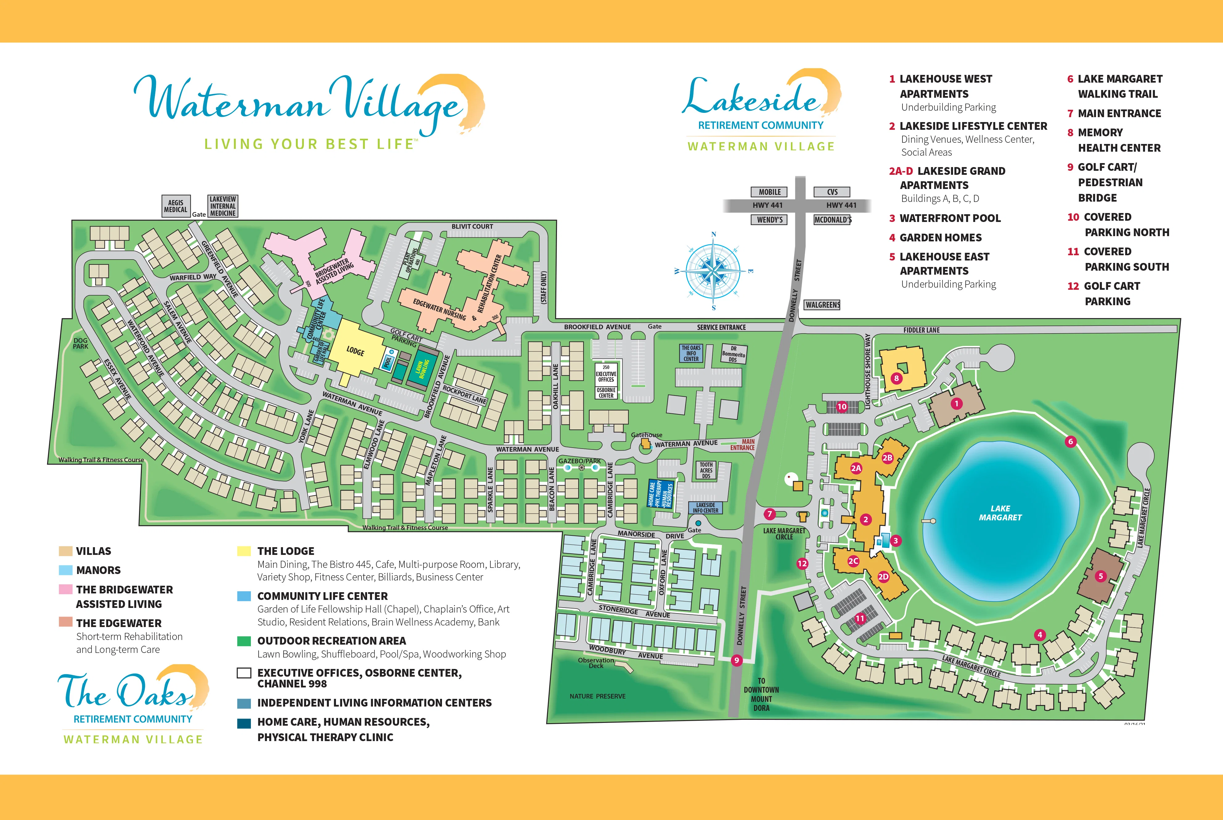 THE OAKS AT WATERMAN VILLAGE