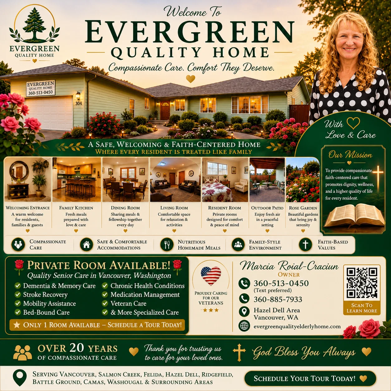Evergreen Quality Home