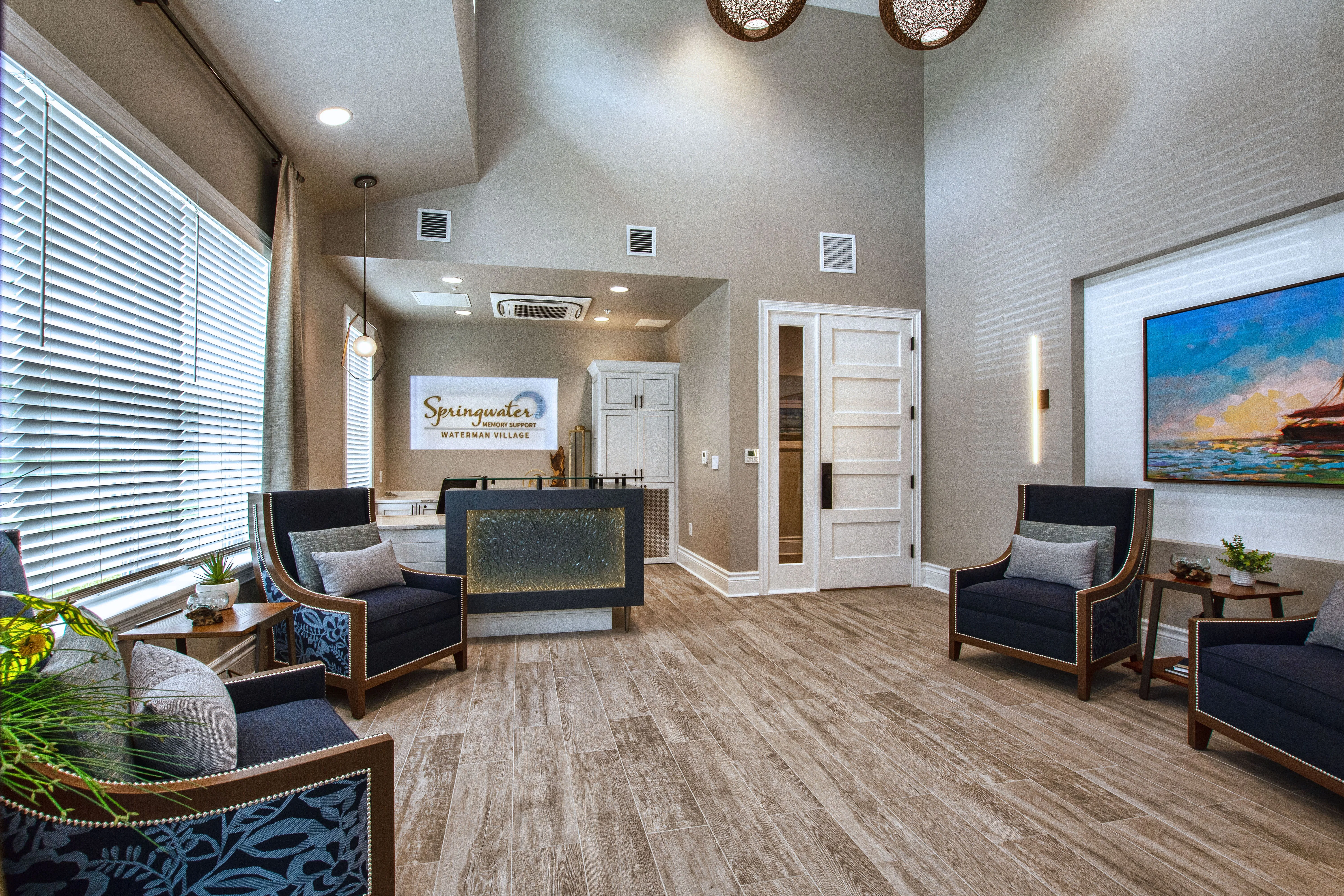 SPRINGWATER MEMORY SUPPORT HOUSE AT WATERMAN VILLAGE