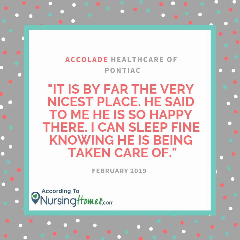 ACCOLADE HEALTHCARE OF PONTIAC