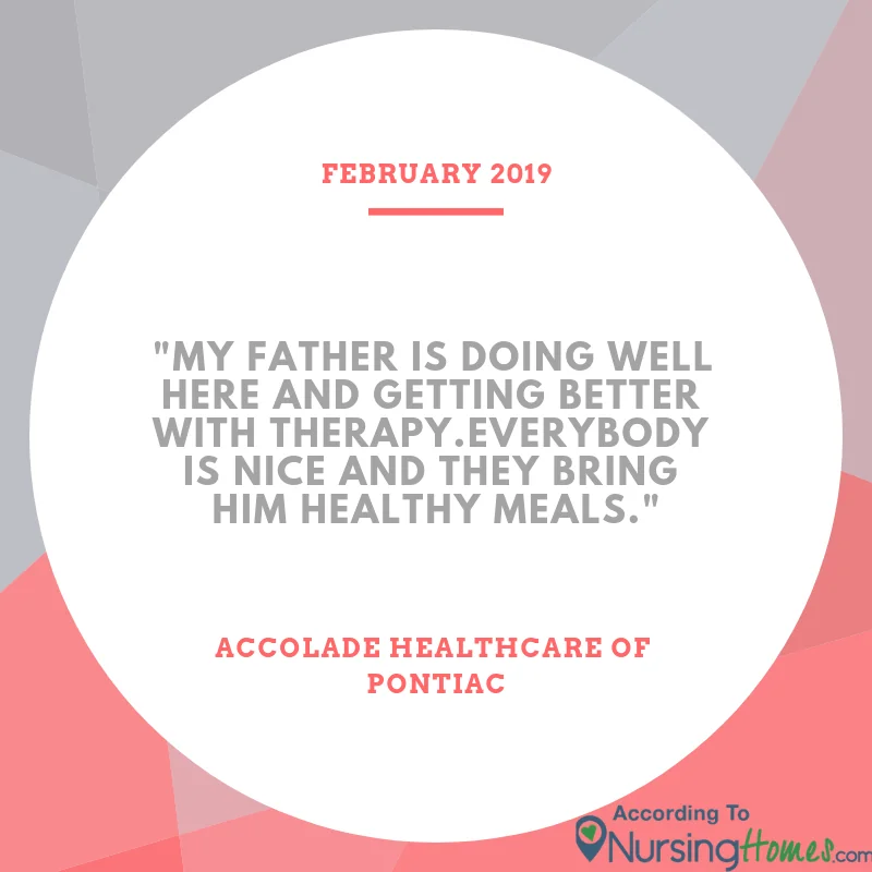 ACCOLADE HEALTHCARE OF PONTIAC
