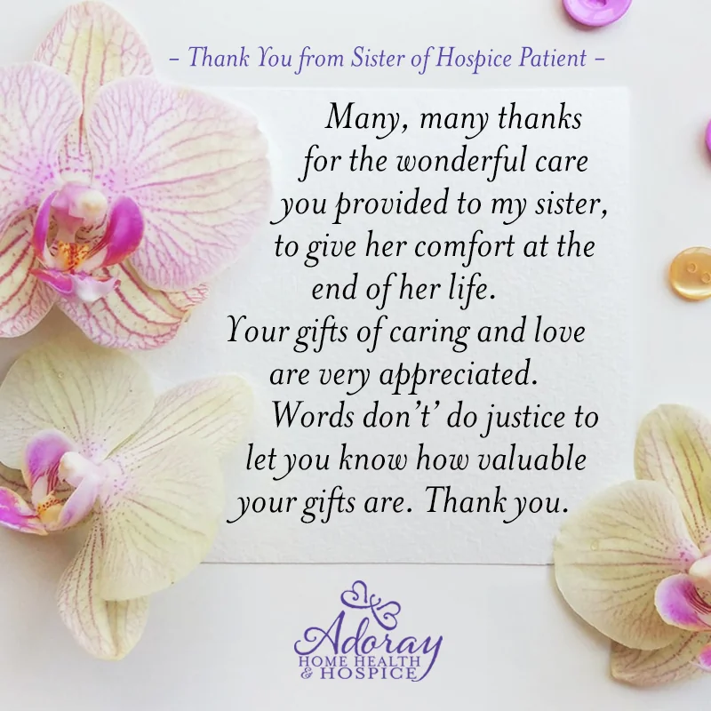 ADORAY HOME HEALTH AND HOSPICE