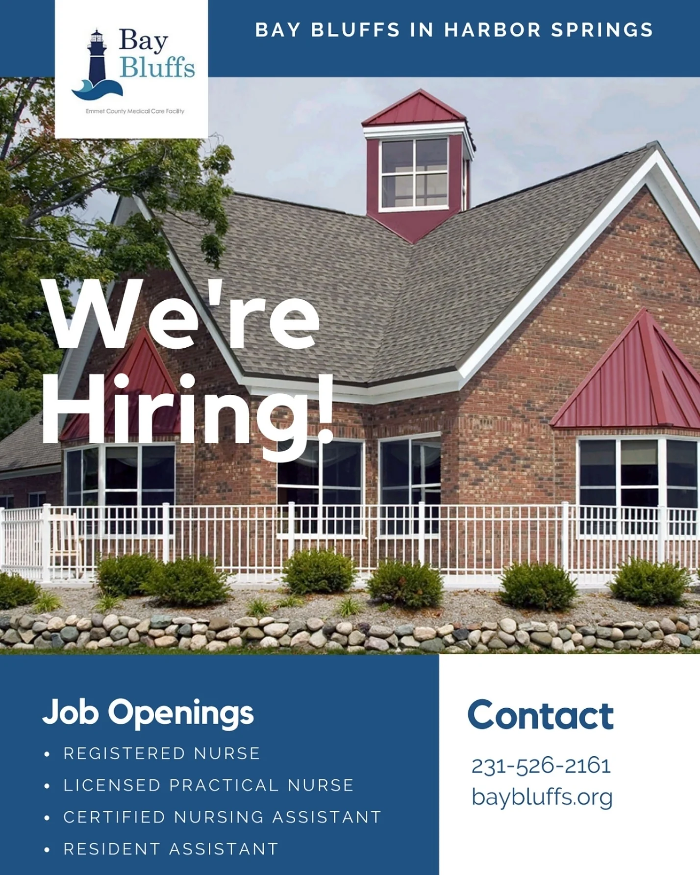 BAY BLUFFS-EMMET COUNTY MEDICAL CARE FACILITY