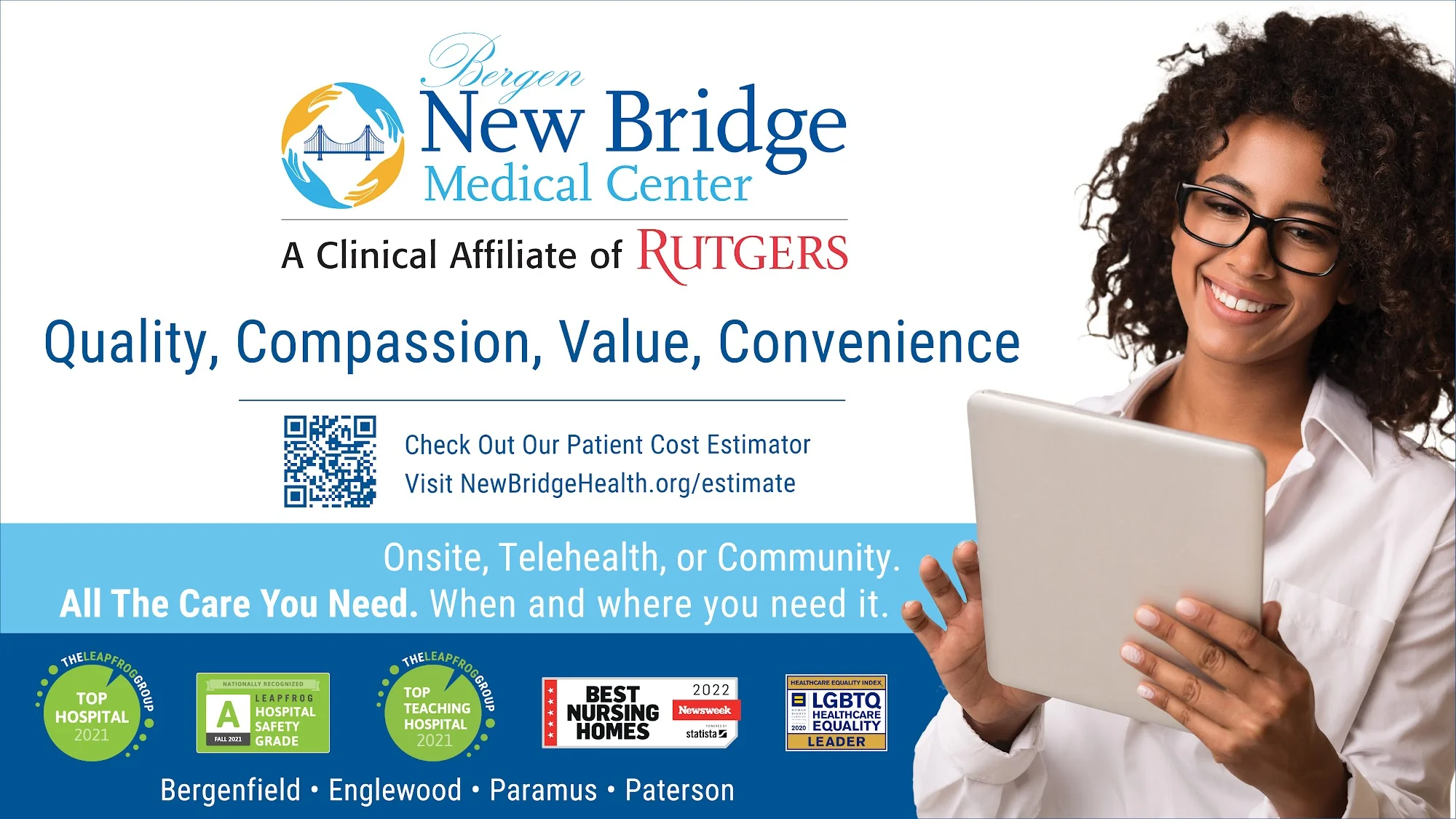 BERGEN NEW BRIDGE MEDICAL CENTER