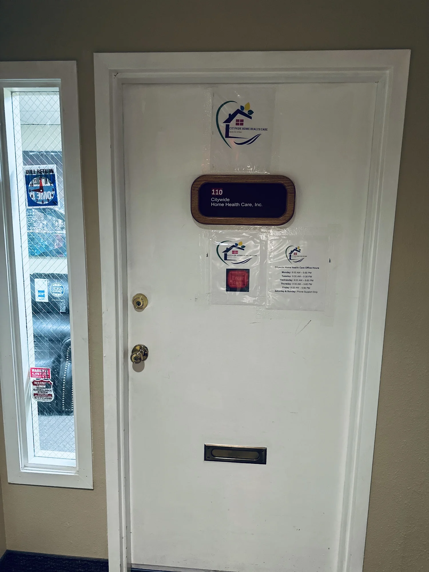 CITYWIDE HOME HEALTH CARE INC.