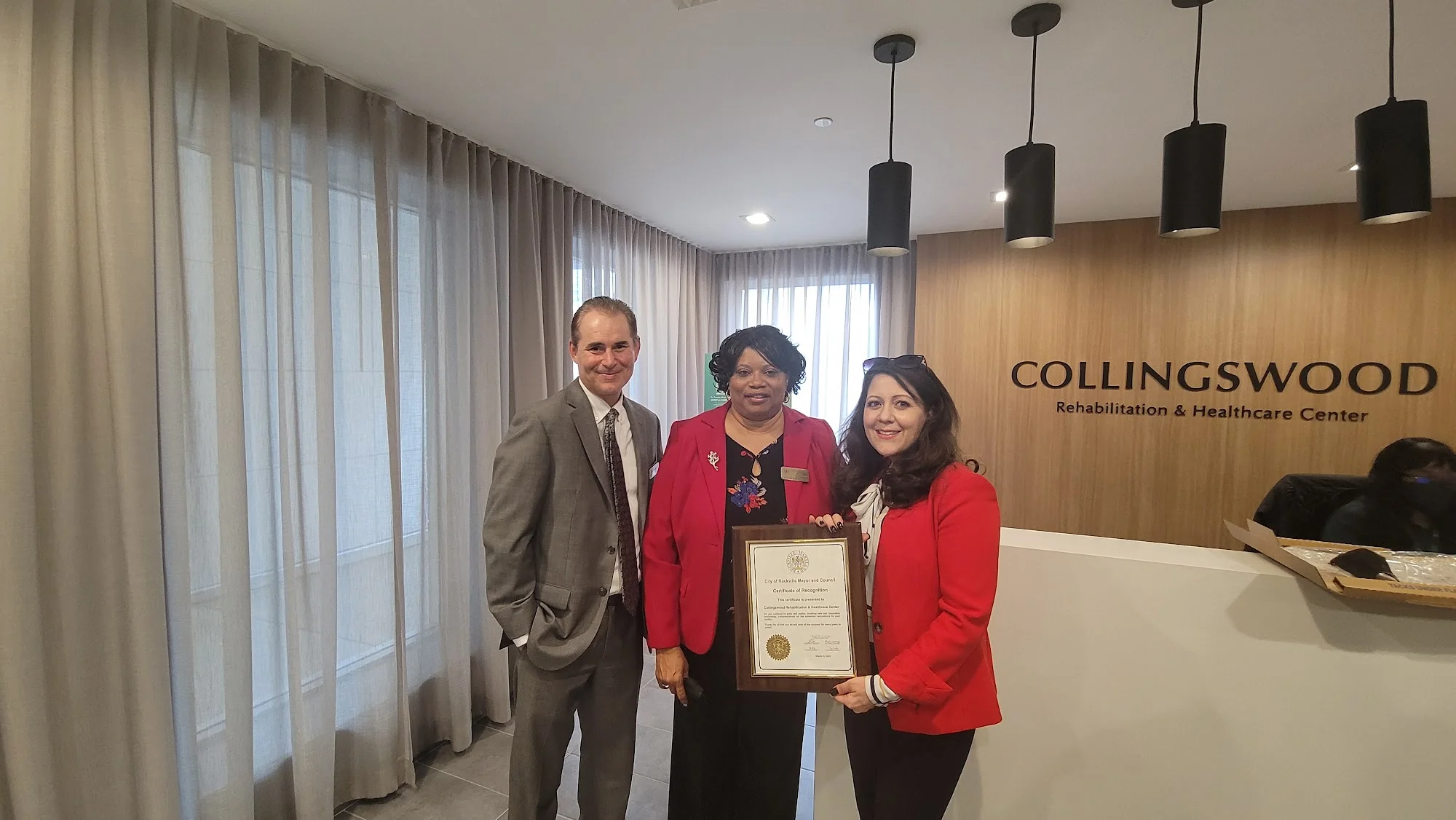 COLLINGSWOOD REHABILITATION AND HEALTHCARE CENTER