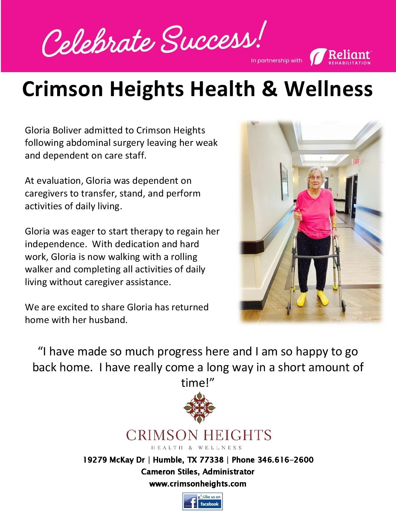 CRIMSON HEIGHTS HEALTH & WELLNESS