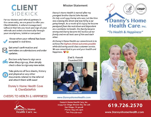 DANNY'S HOME HEALTH CARE