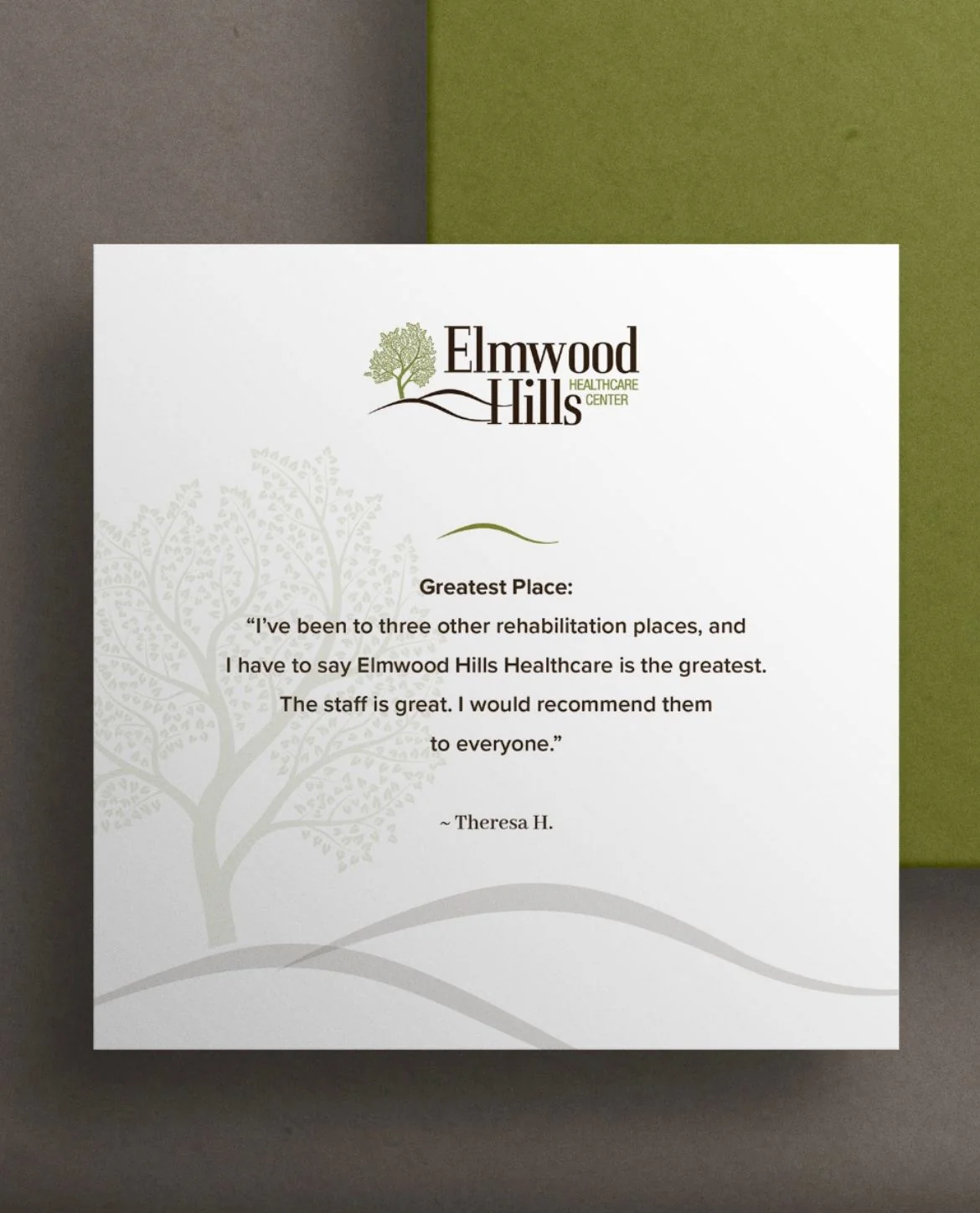 ELMWOOD HILLS HEALTHCARE CENTER LLC