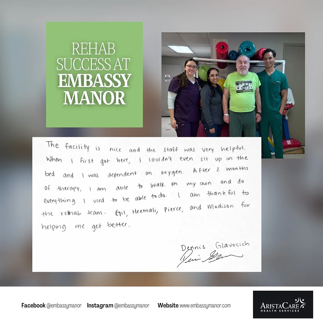 EMBASSY MANOR AT EDISON NURSING AND REHABILITATION