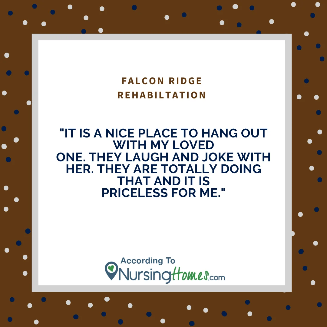 FALCON RIDGE REHABILITATION