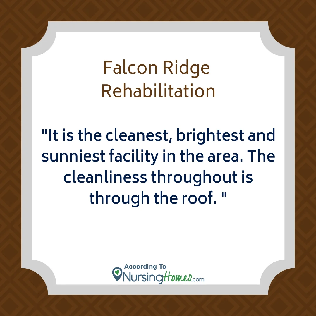 FALCON RIDGE REHABILITATION