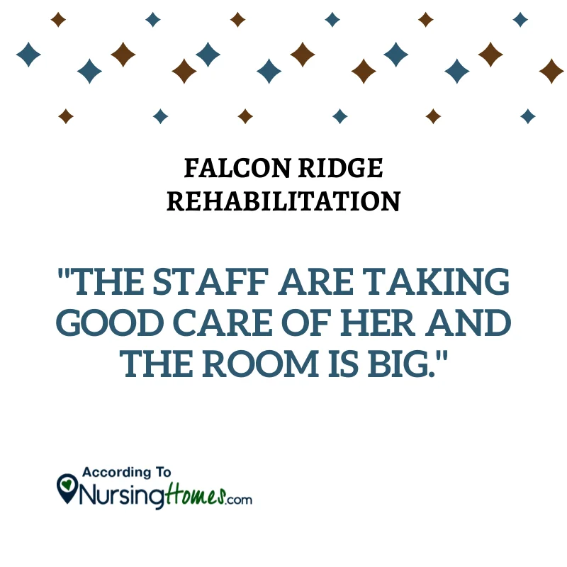 FALCON RIDGE REHABILITATION