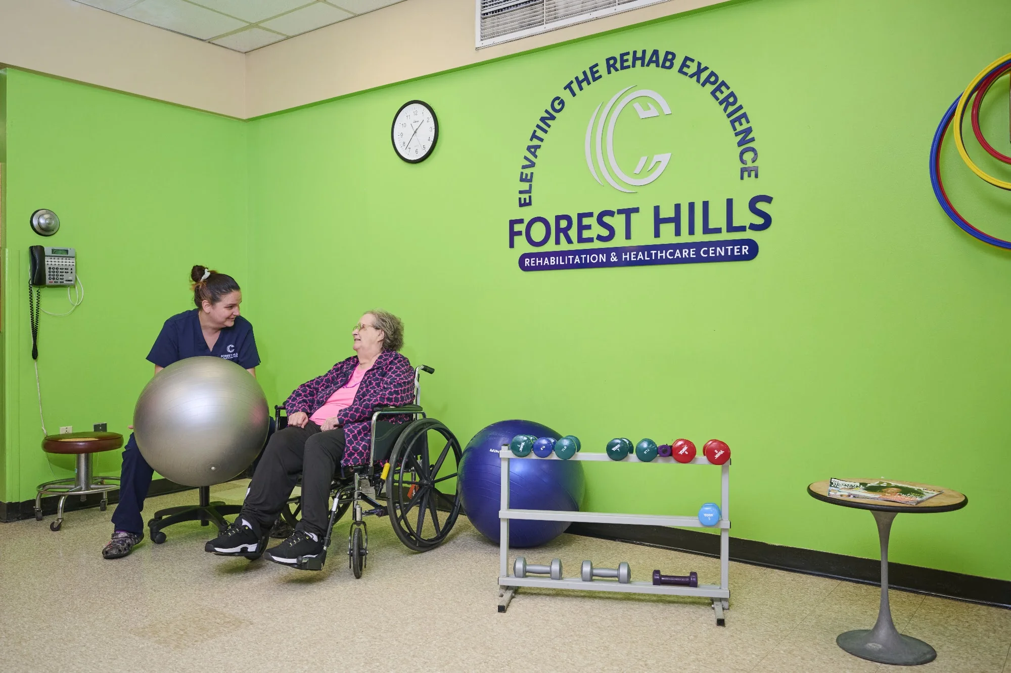 FOREST HILLS REHABILITATION & HEALTHCARE  CENTER