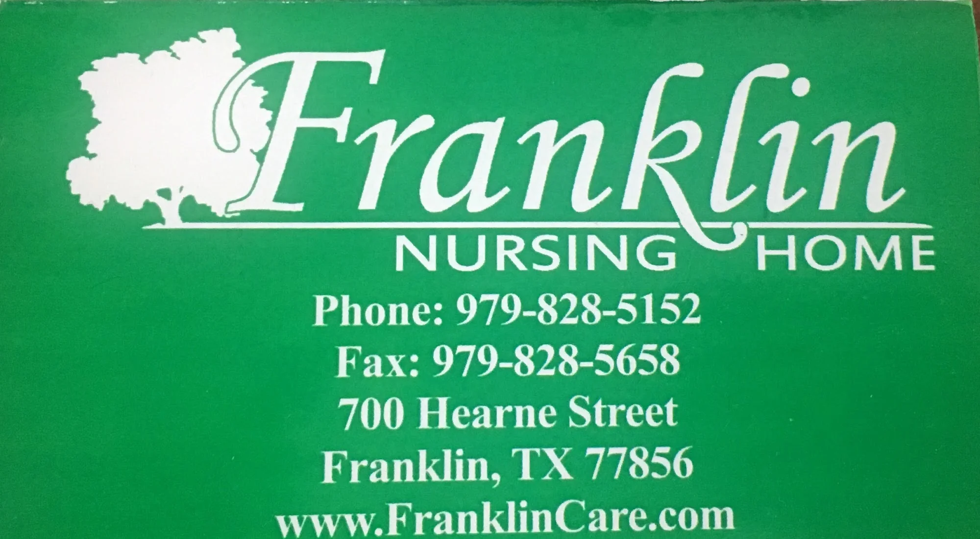 FRANKLIN NURSING HOME