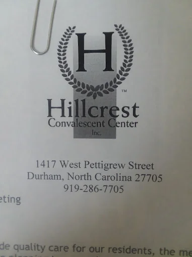 HILLCREST CONVALESCENT CENTER