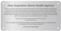 INSPIRATION HOME HEALTH CARE LLC