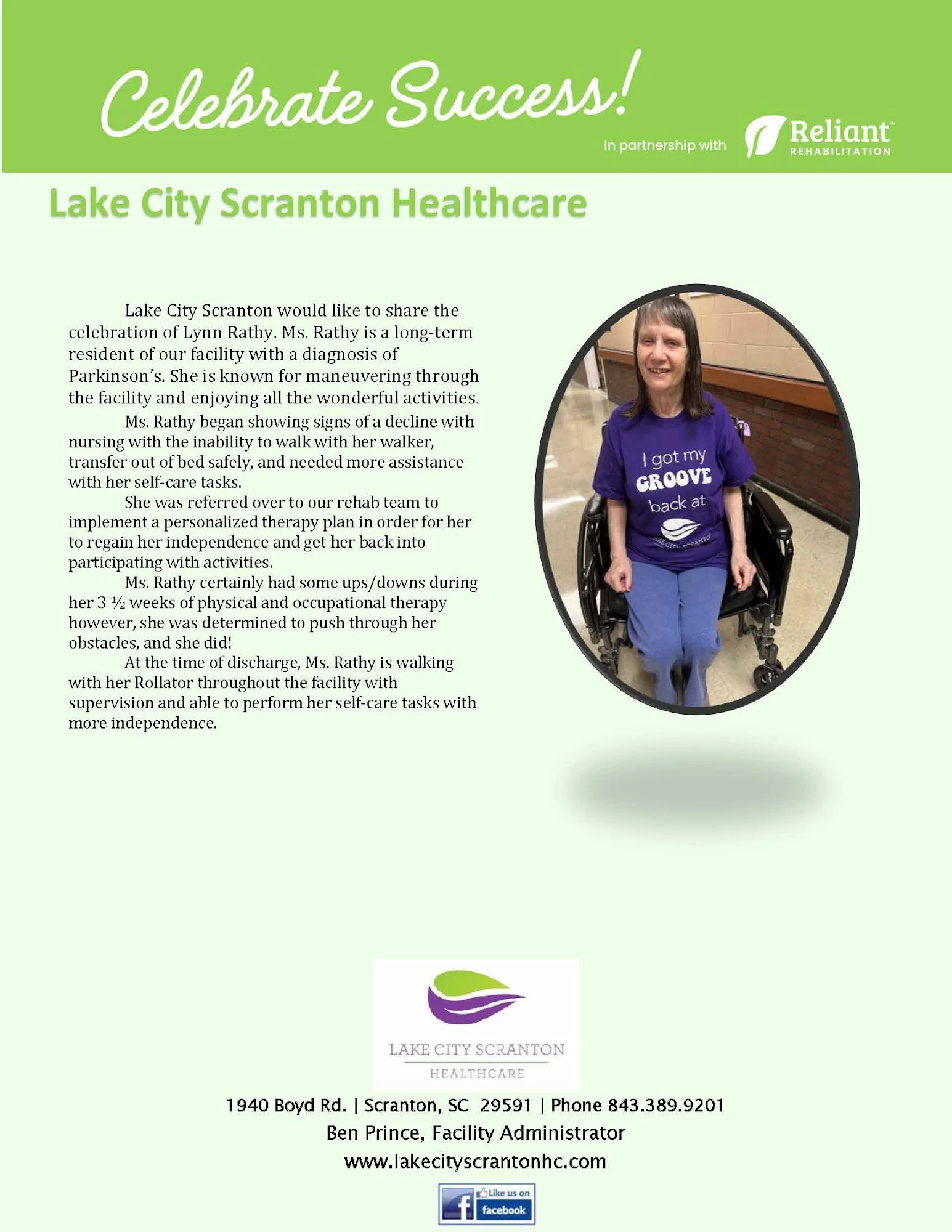 LAKE CITY SCRANTON HEALTHCARE CENTER