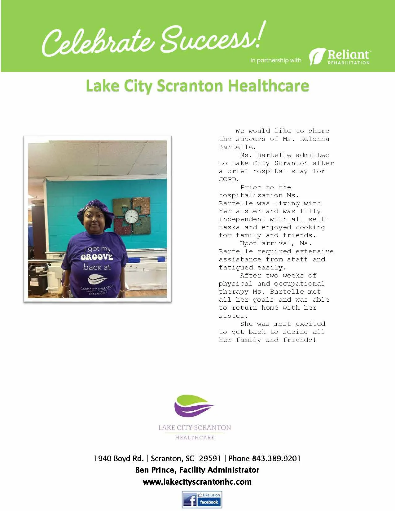 LAKE CITY SCRANTON HEALTHCARE CENTER