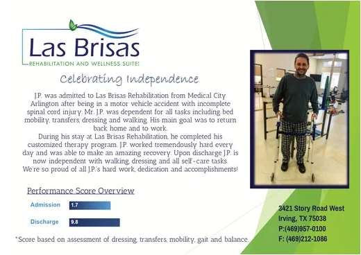 LAS BRISAS REHABILITATION AND WELLNESS CENTER
