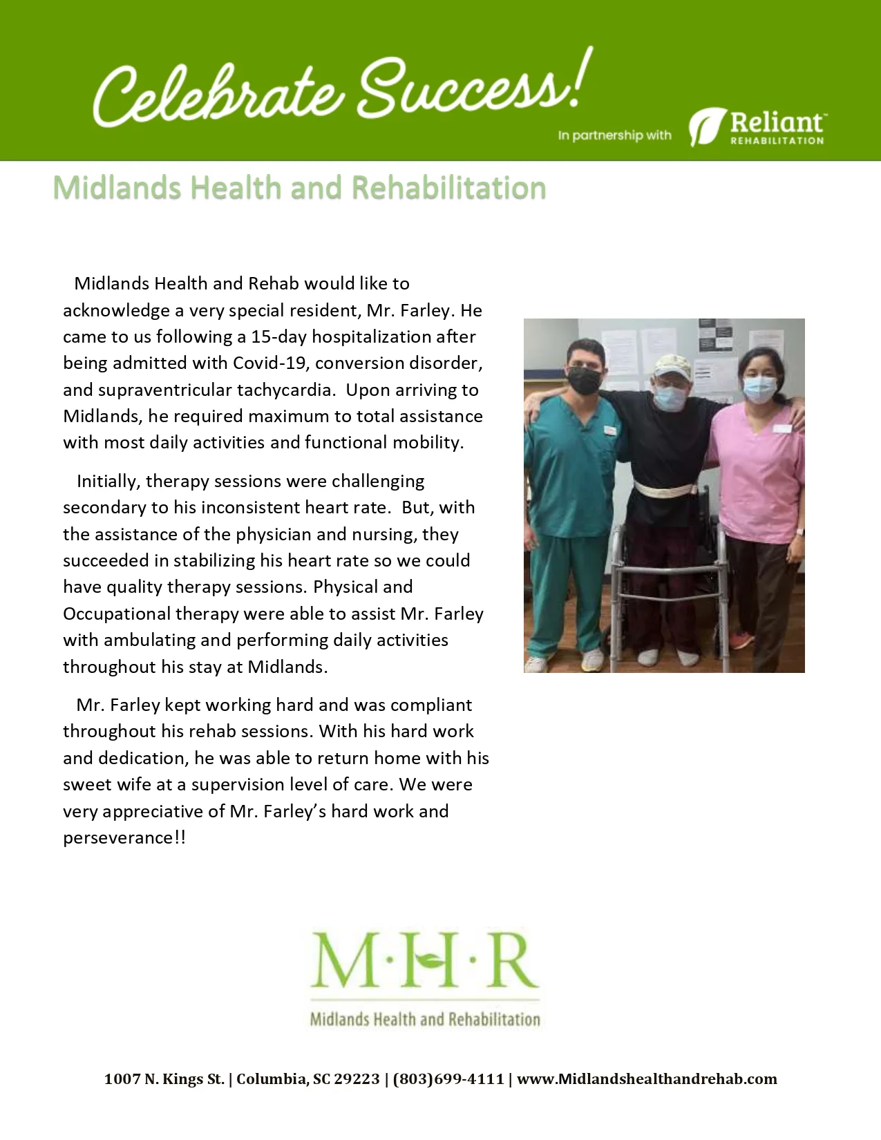 MIDLANDS HEALTH & REHABILITATION CENTER