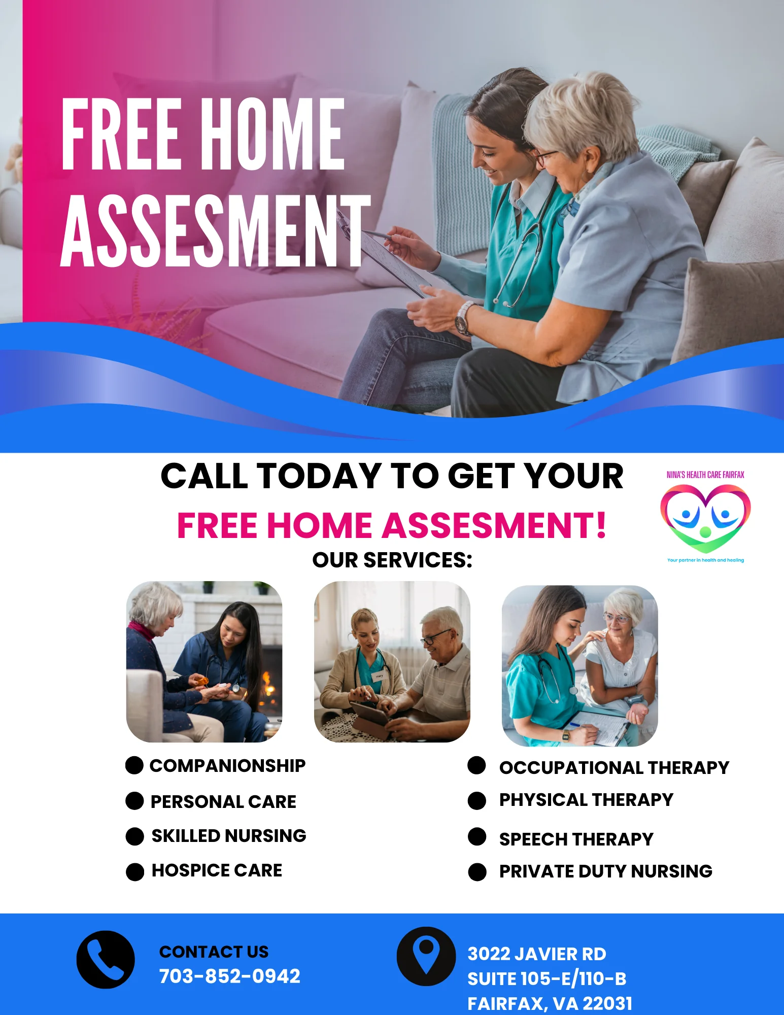 NINA'S HEALTH CARE FAIRFAX INC