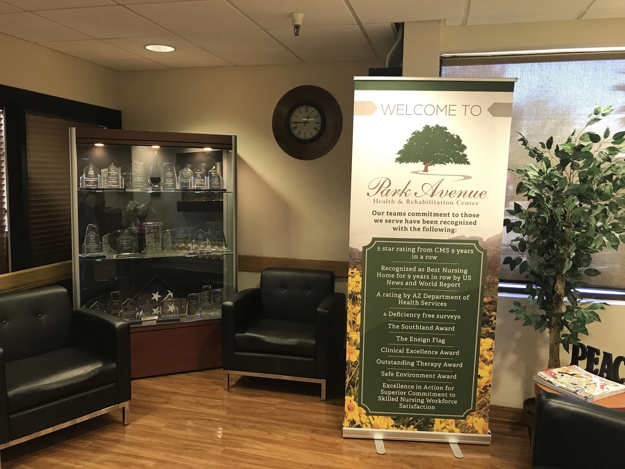 PARK AVENUE HEALTH AND REHABILITATION CENTER