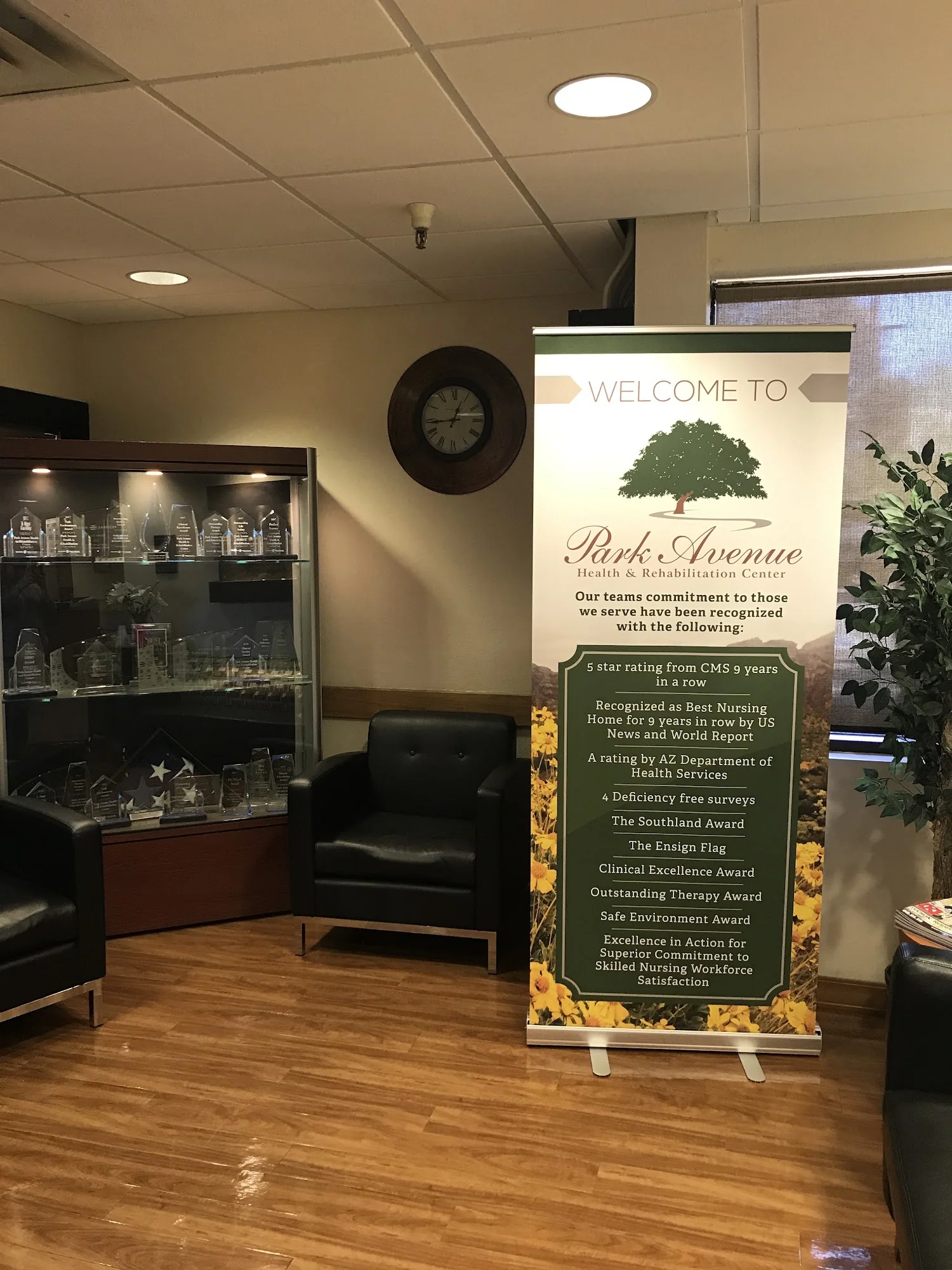 PARK AVENUE HEALTH AND REHABILITATION CENTER