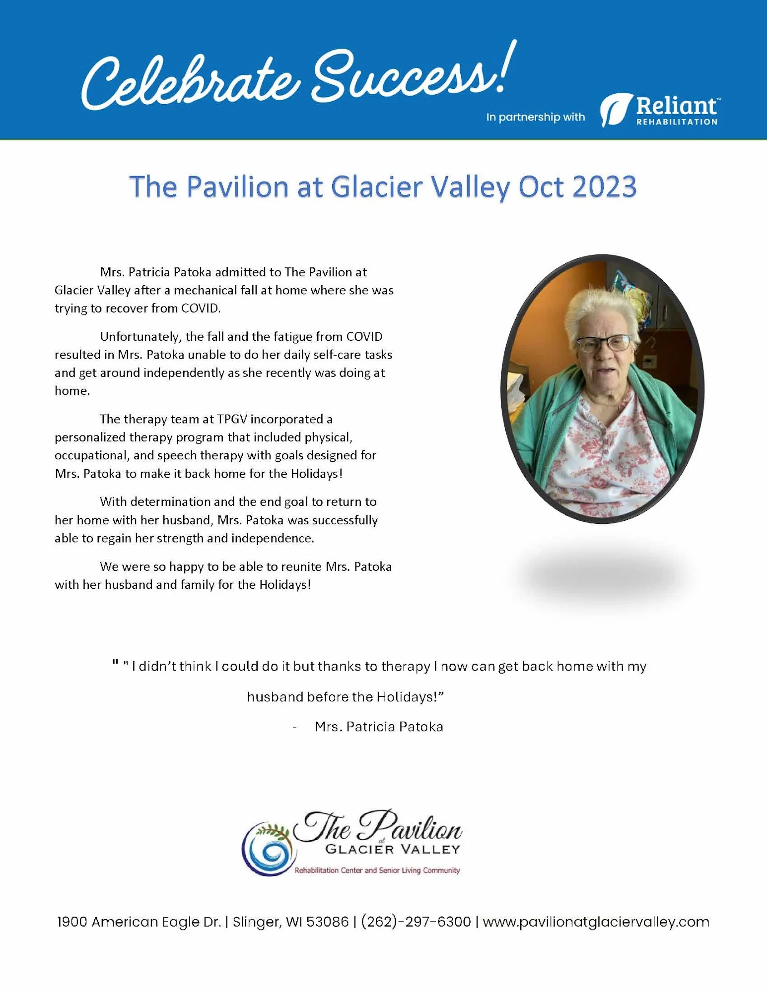PAVILION AT GLACIER VALLEY