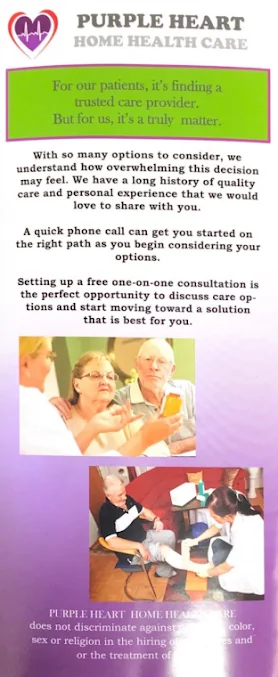 PURPLE HEART HOME HEALTH CARE