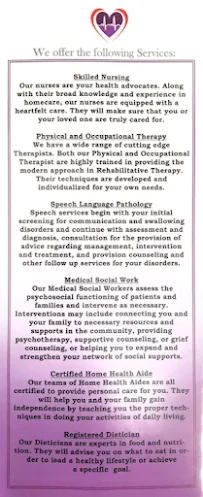 PURPLE HEART HOME HEALTH CARE