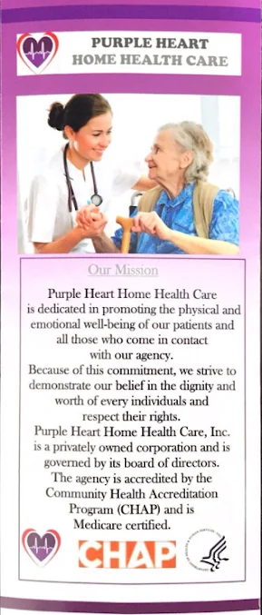 PURPLE HEART HOME HEALTH CARE