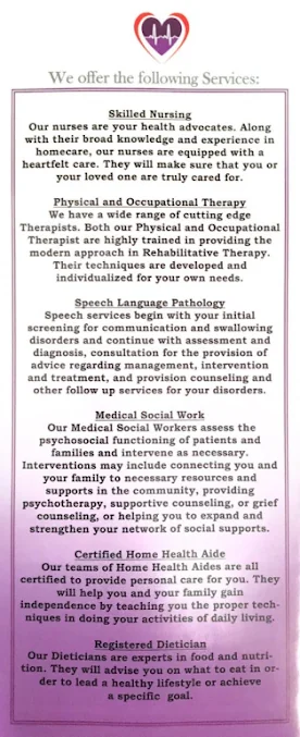 PURPLE HEART HOME HEALTH CARE