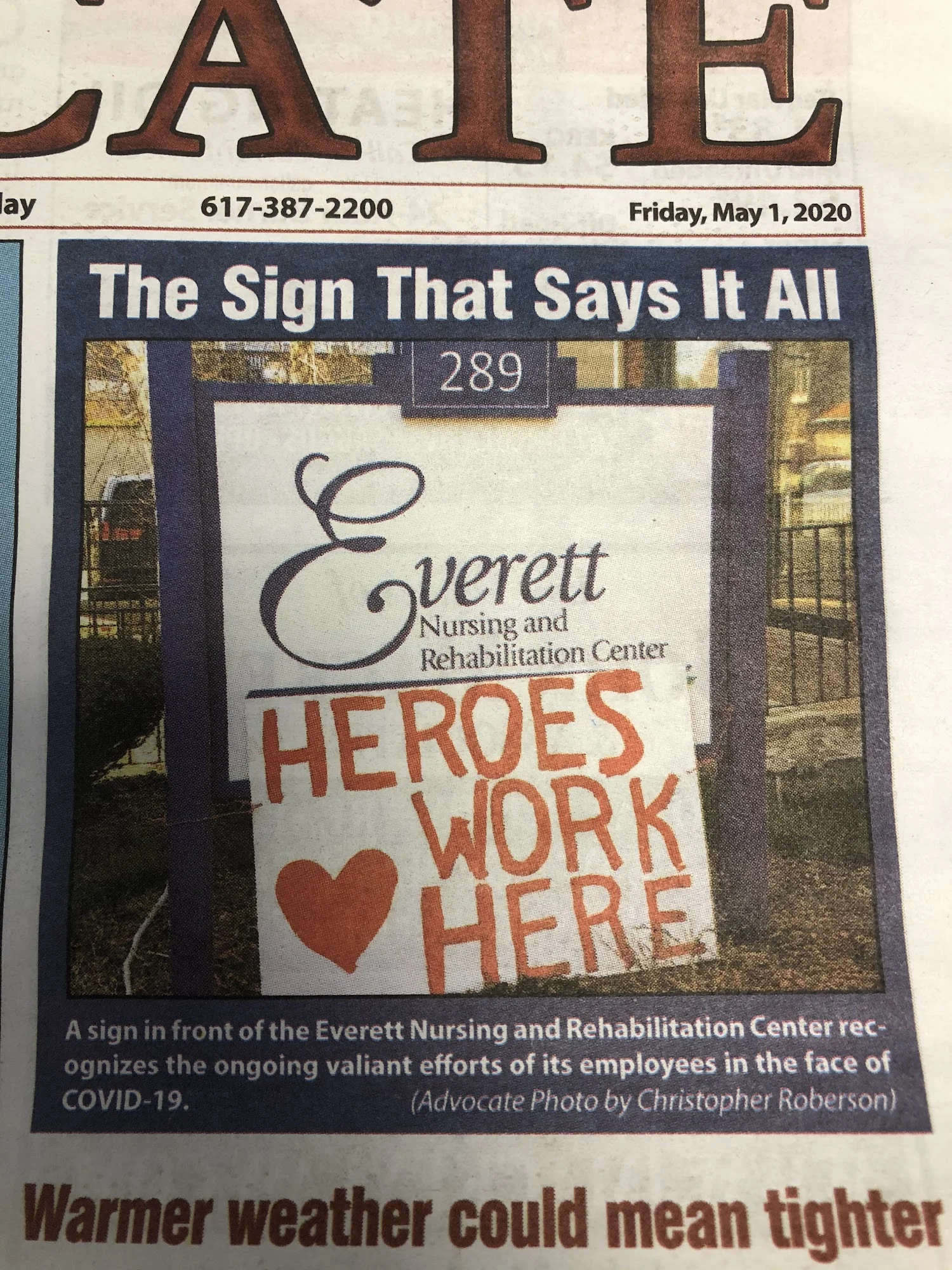 REHABILITATION & NURSING CENTER AT EVERETT (THE)