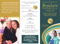 RESOLUTE HOME HEALTH CARE INC.