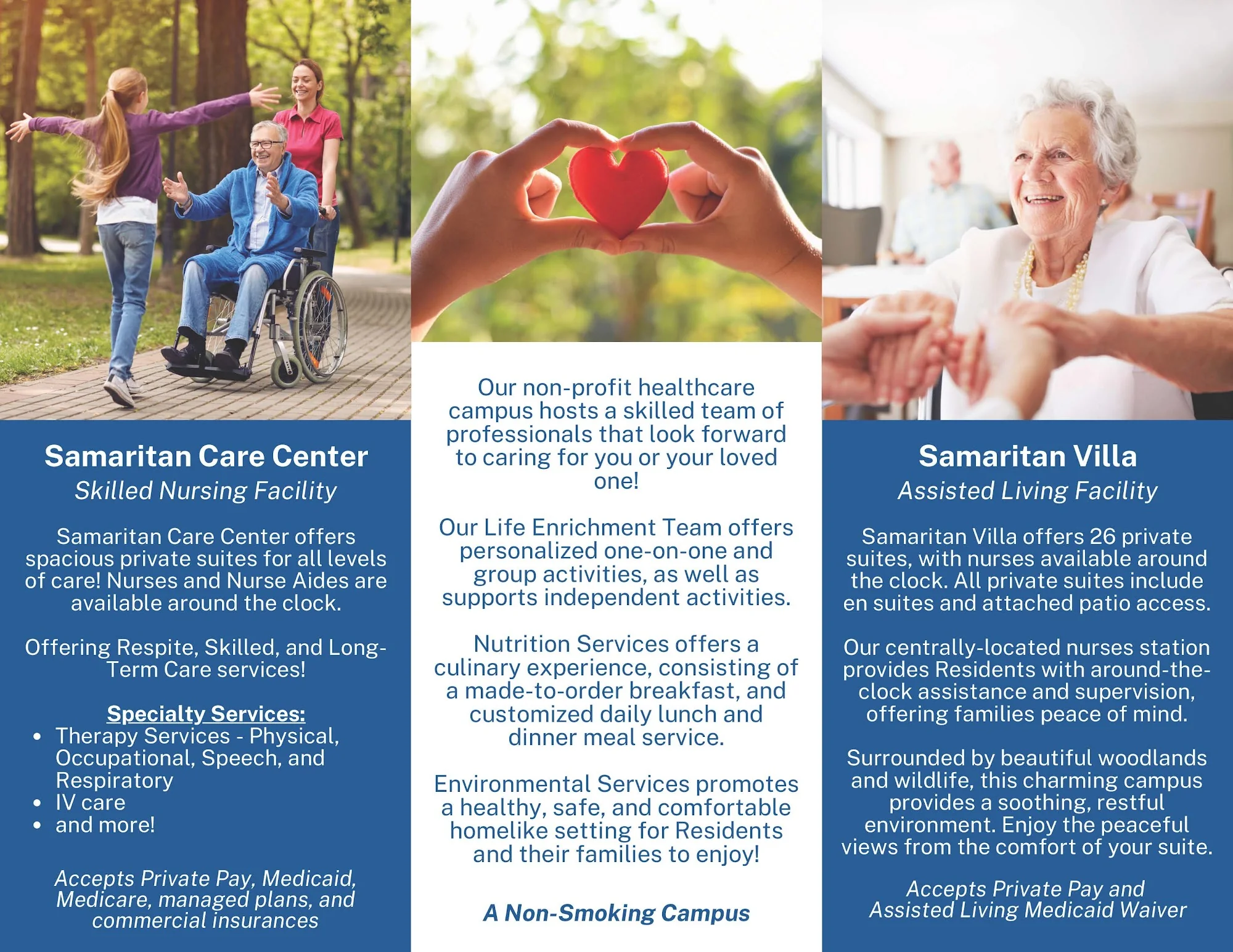 SAMARITAN CARE CENTER AND VILLA