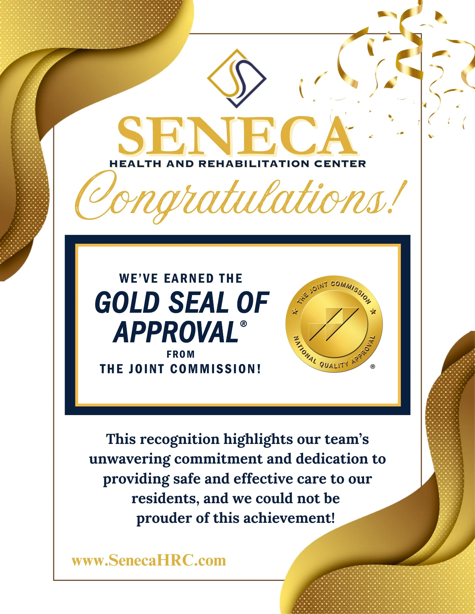 SENECA HEALTH & REHABILITATION CENTER