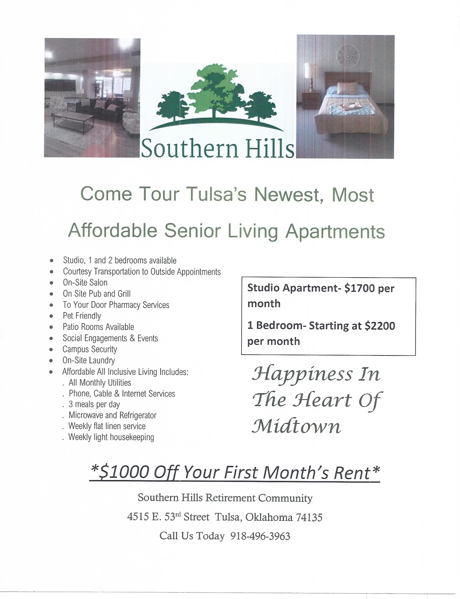 SOUTHERN HILLS REHABILITATION CENTER