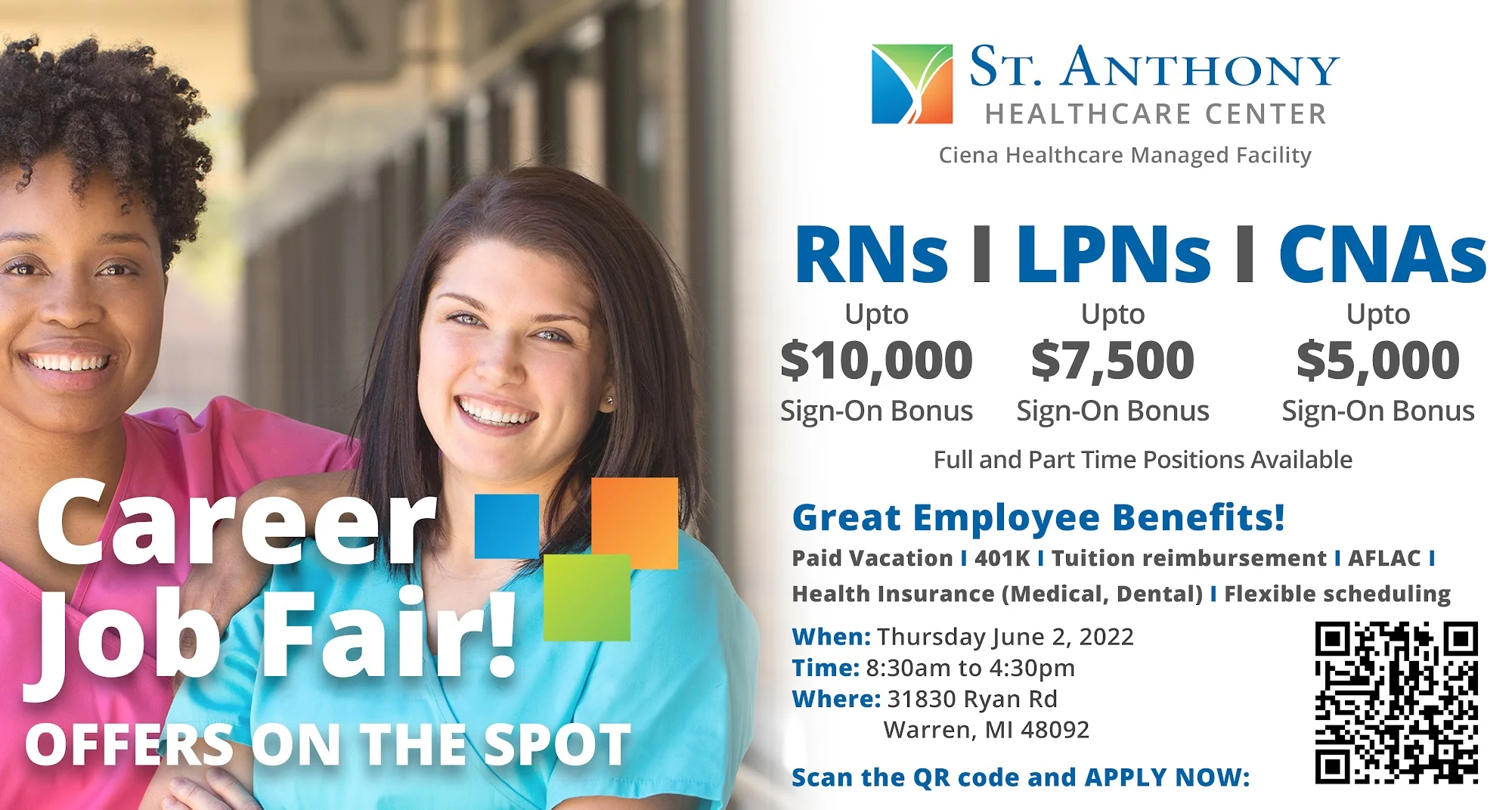 ST. ANTHONY HEALTHCARE CENTER