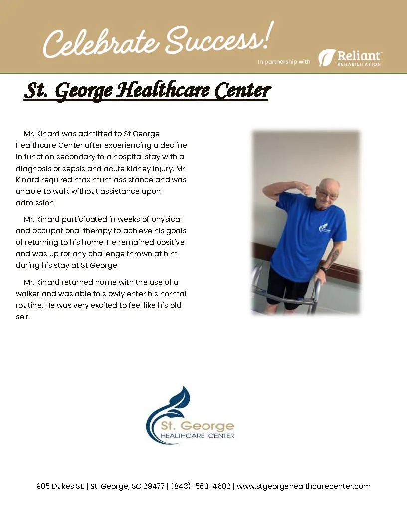 ST GEORGE HEALTHCARE CENTER