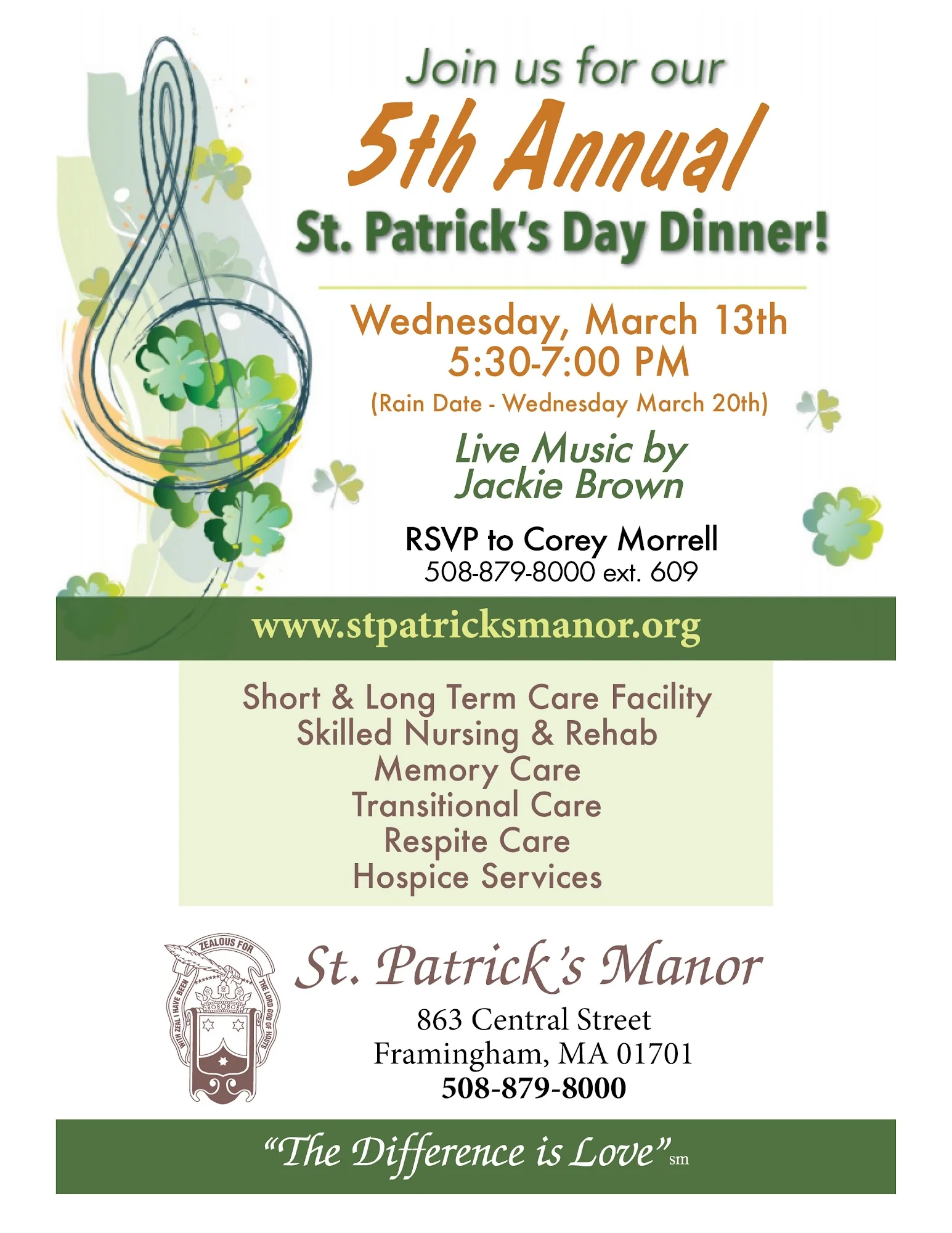 ST PATRICK'S MANOR