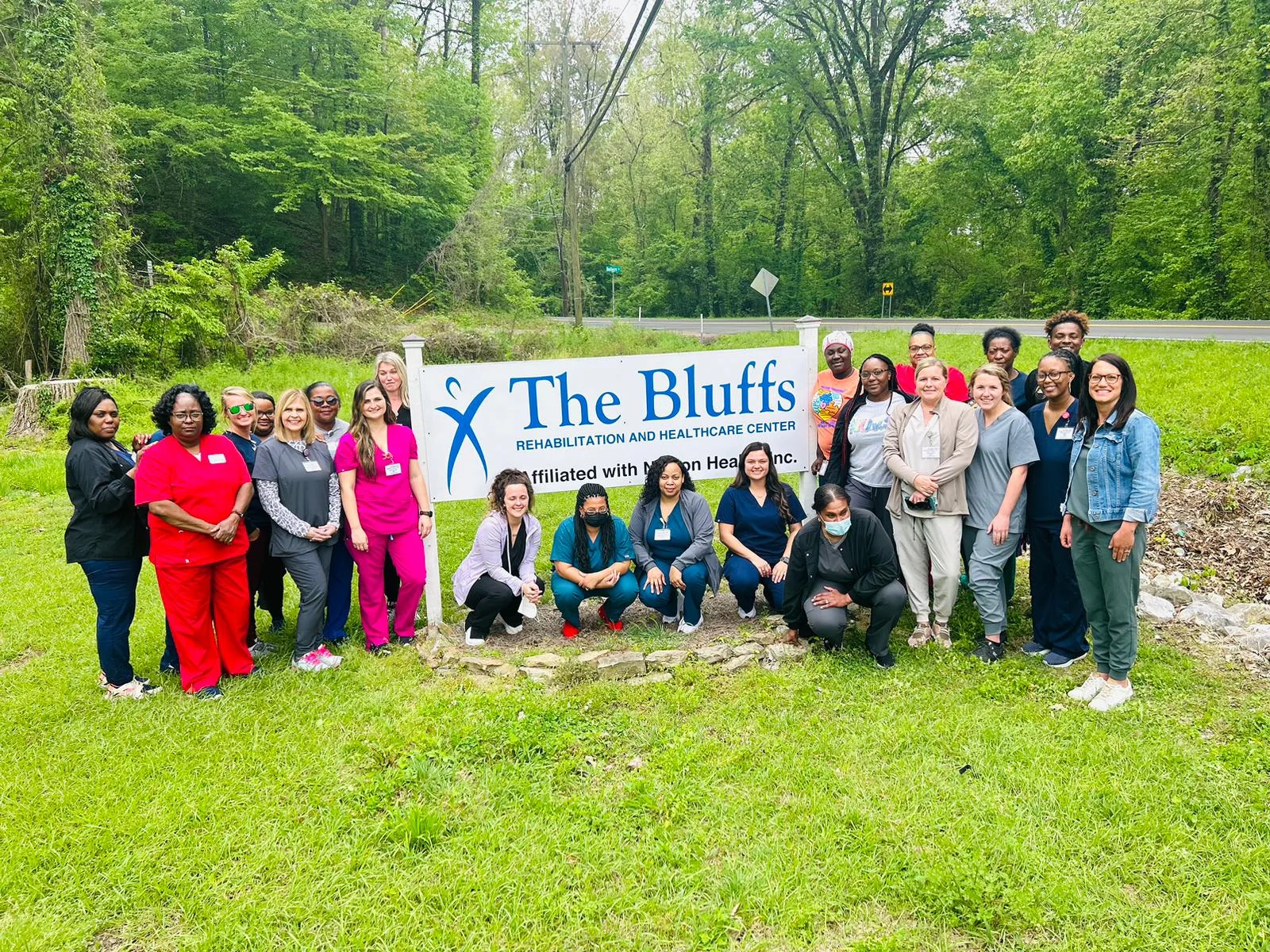 THE BLUFFS REHABILITATION AND HEALTHCARE CENTER