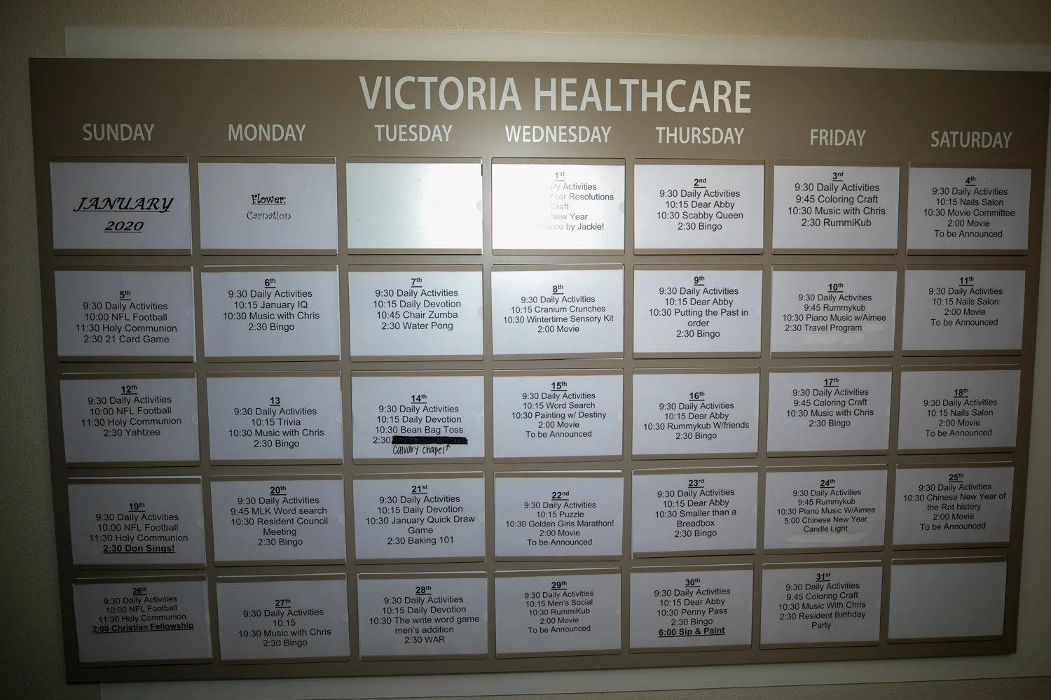 VICTORIA HEALTHCARE AND REHABILITATION CENTER