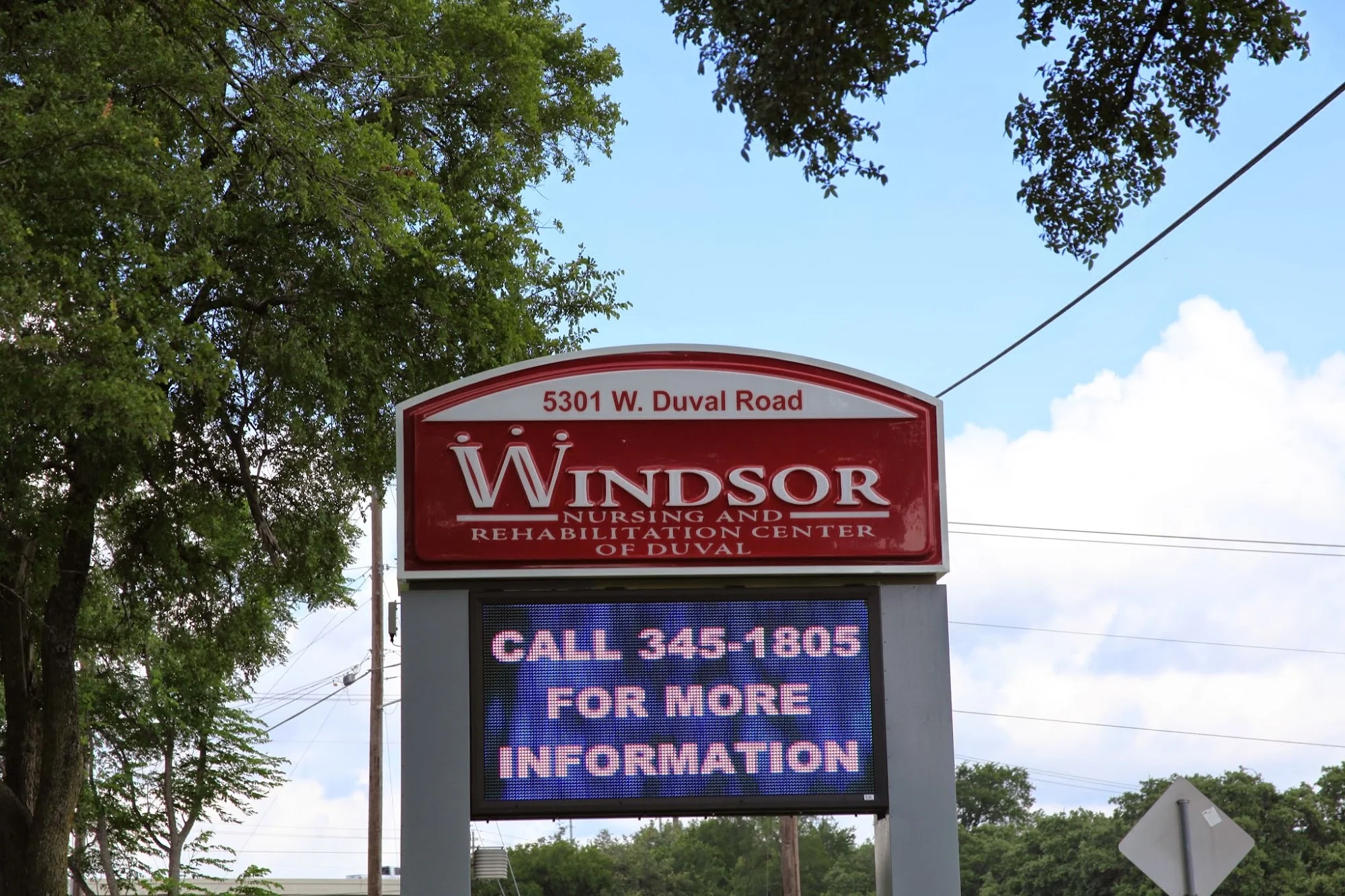 WINDSOR NURSING AND REHABILITATION CENTER OF DUVAL