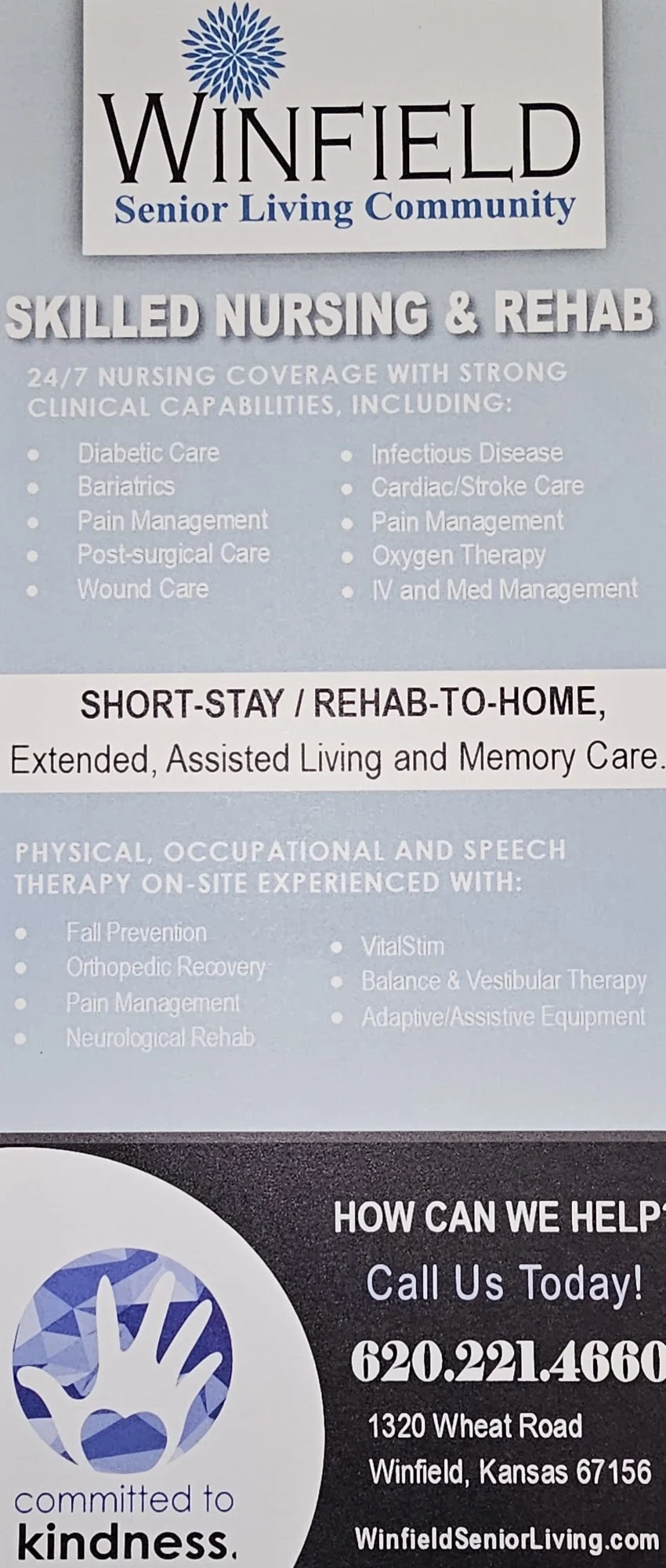 WINFIELD SENIOR LIVING COMMUNITY